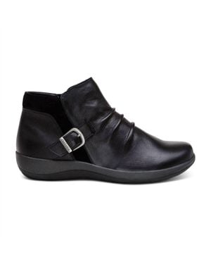 Aetrex Luna Ankle Boot - Black