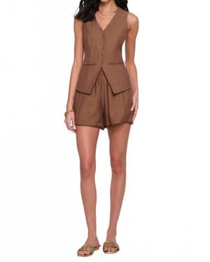 Heartloom Campari Vest Top - Brown