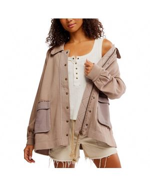 Free People Alexa Sweatshirt - Brown