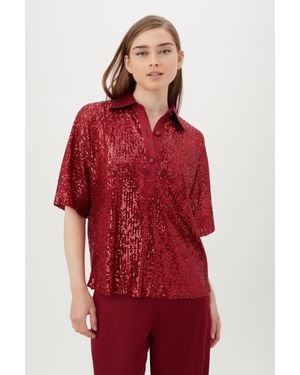 Trina Turk Aika Top - Red