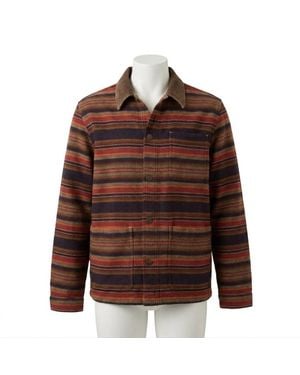 Faherty High Ridge Twill Studio Jacket - Brown