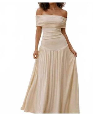 Nina Cheyenne Aria Serenity Maxi Dress - Natural
