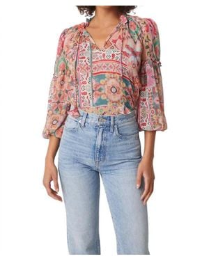 MISA Los Angles Renata Top - Blue