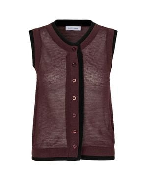 Samsøe & Samsøe Fudge Vest - Purple