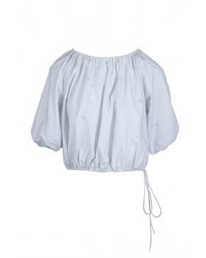 Merlette Lotus Embroidered Top - Blue