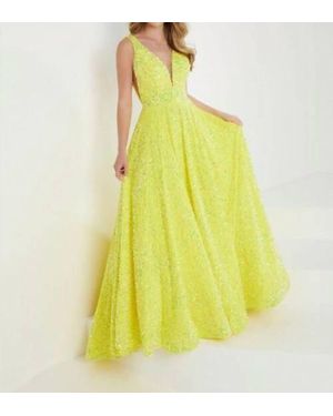 Tiffany Designs Prom Dress - Yellow