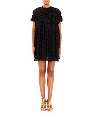 Ulla Johnson Layla Lace Mini Dress - Black