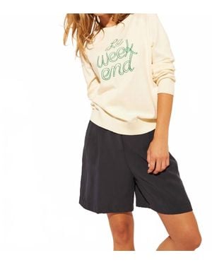 John + Jenn Pascal Sweatshirt - White