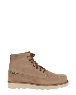 Sebago Tala Mid Suede Ankle Boots - Brown