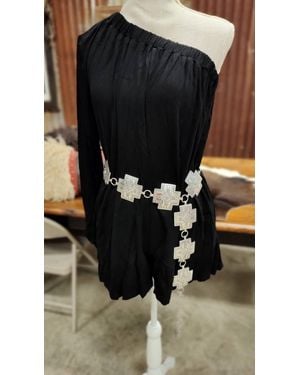 Style Rack Off Shoulder Mini - Black