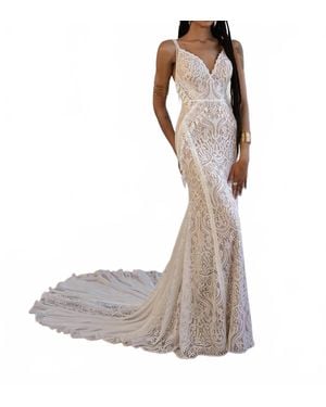 All Who Wander Jonni Gown - Gray