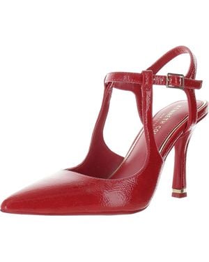 Kenneth Cole Textured Faux Leather Ankle Strap
