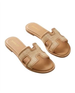 BAM Flat Sandal - Natural