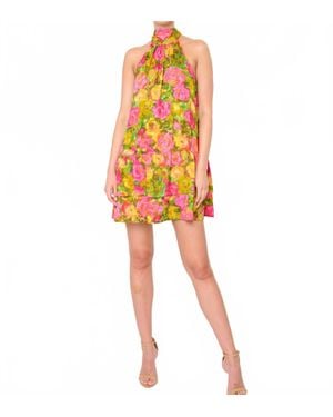 Flora Bea Moonie Mini Dress - Multicolor