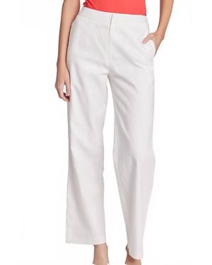 English Factory Essential Linen Trouser - White