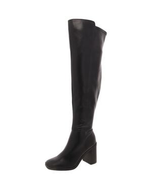 Dolce Vita Finnegan Faux Leather Tall Over-The-Knee Boots - Brown