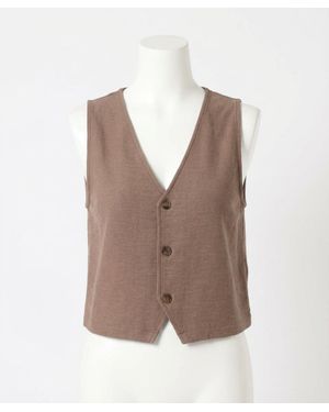 Z Supply Noelle Textured Tank Top - Brown