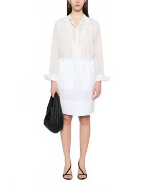 TOTEME Double Collar Shirt - White