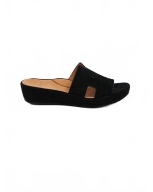 L'amour Des Pieds Catiana Suede Sandal - Black
