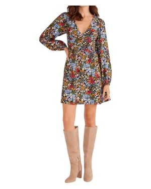 MINKPINK Josie Long Sleeve Mini Dress - Multicolor
