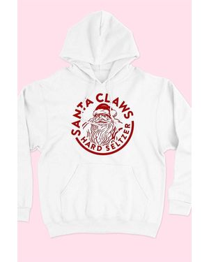 Alphia Santa Claws Hoodie - Pink