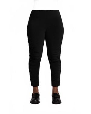 Sympli Ruched Skinny Pant - Black