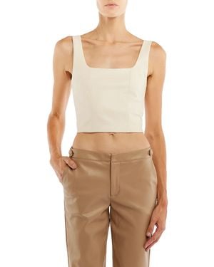 LBLC The Label Benny Bustier Top - Natural