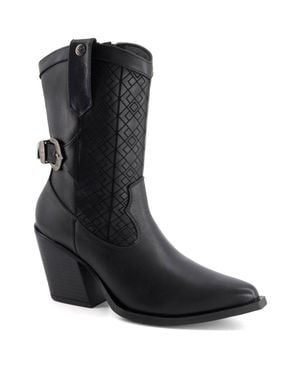 Forastero Leather Ankle Boots - Black