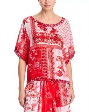 Johnny Was Tawni Blouse - Red