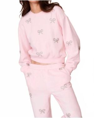 LoveShackFancy Amiyla Pullover - Pink