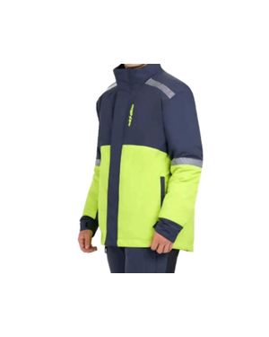 Ski-Doo Vasa Polar Fleece Warm Ski Jacket Coat - Blue