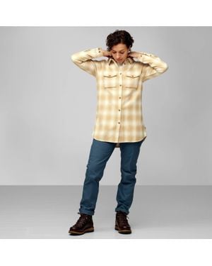 Fjallraven Ovik Flannel Shirt - Natural