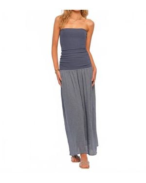 Heartloom Venus Strapless Maxi Dress - Purple