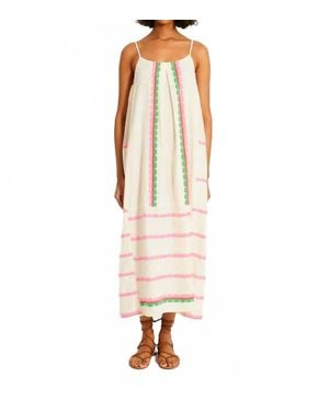 lemlem Nia Slip Dress - Multicolor