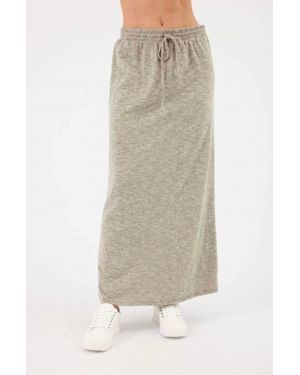 Kylie Paige Cotton Slub Lucy Maxi - Natural