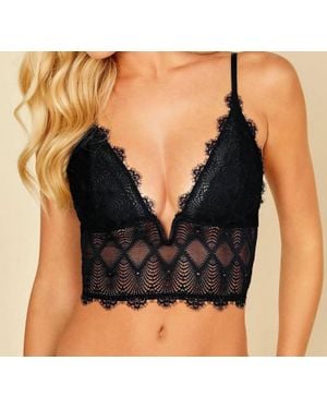Cosabella Allure Cropped Cami - Black