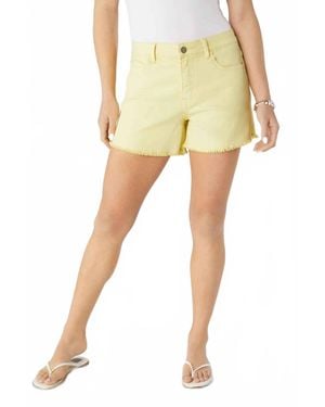 Coco + Carmen Trudy With Fringe Shorts - Yellow