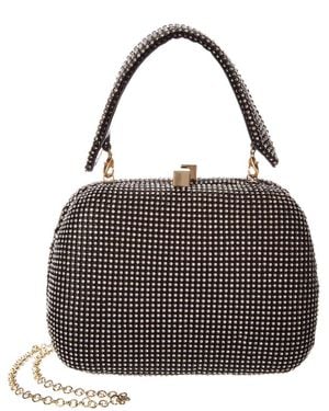 Serpui Lolita Crystal Clutch - Black