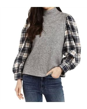 Drew Shelley Top - Gray