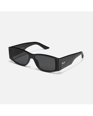 Quay Not My Fault Square Non-Polarized Sunglasses - Black
