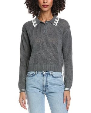 REVERIEE Alba Sweater - Gray