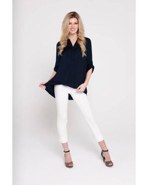 Renuar Pull On Skinny Pant - Blue