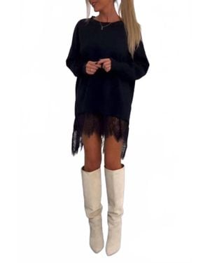 Rosa Clothing Chantilly Dress - Black