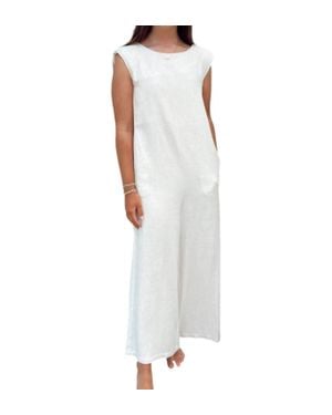 P.Cill On The Rise Jumpsuit - White