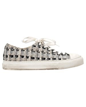 Stuart Weitzman Goldie Sneakers - White