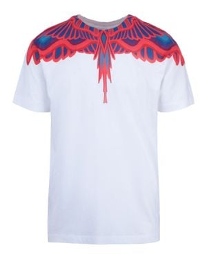 Marcelo Burlon Curves Wings Nc T-Shirt - White