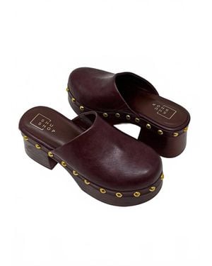 Shu Shop Lily Clog - Brown