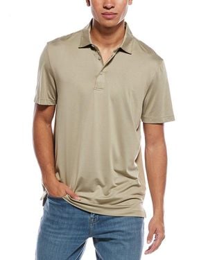 Robert Graham Canto Knit Polo S/S Knit Polo - Natural