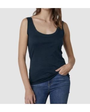 Velvet By Graham & Spencer Mossy Tank - Blue