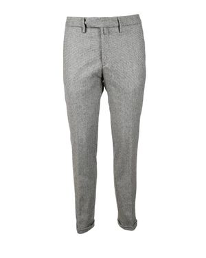 BSETTECENTO Wool-Blend Stretch Pants - Gray
